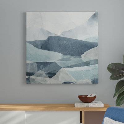 "Blue Range III" par June Erica Vess - reproduction d'art sur toile