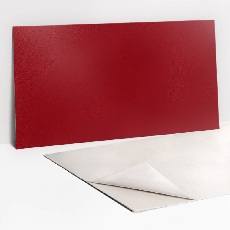 Tailynn 50cm x 100cm PVC Singular Tile, Red