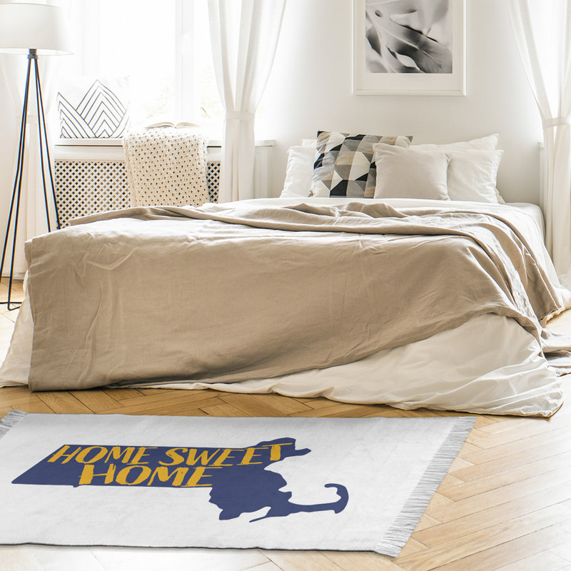 Tapis mauve/jaune home massachusetts