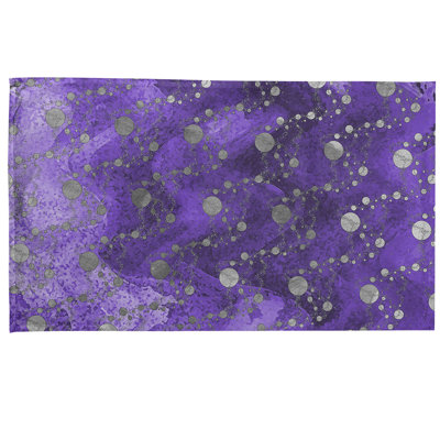 Serviette de thé à planètes monochromes Mcguigan