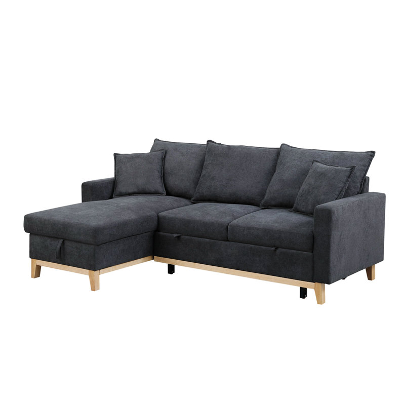 Julme Upholstered 56.9'' Sleeper Sofa