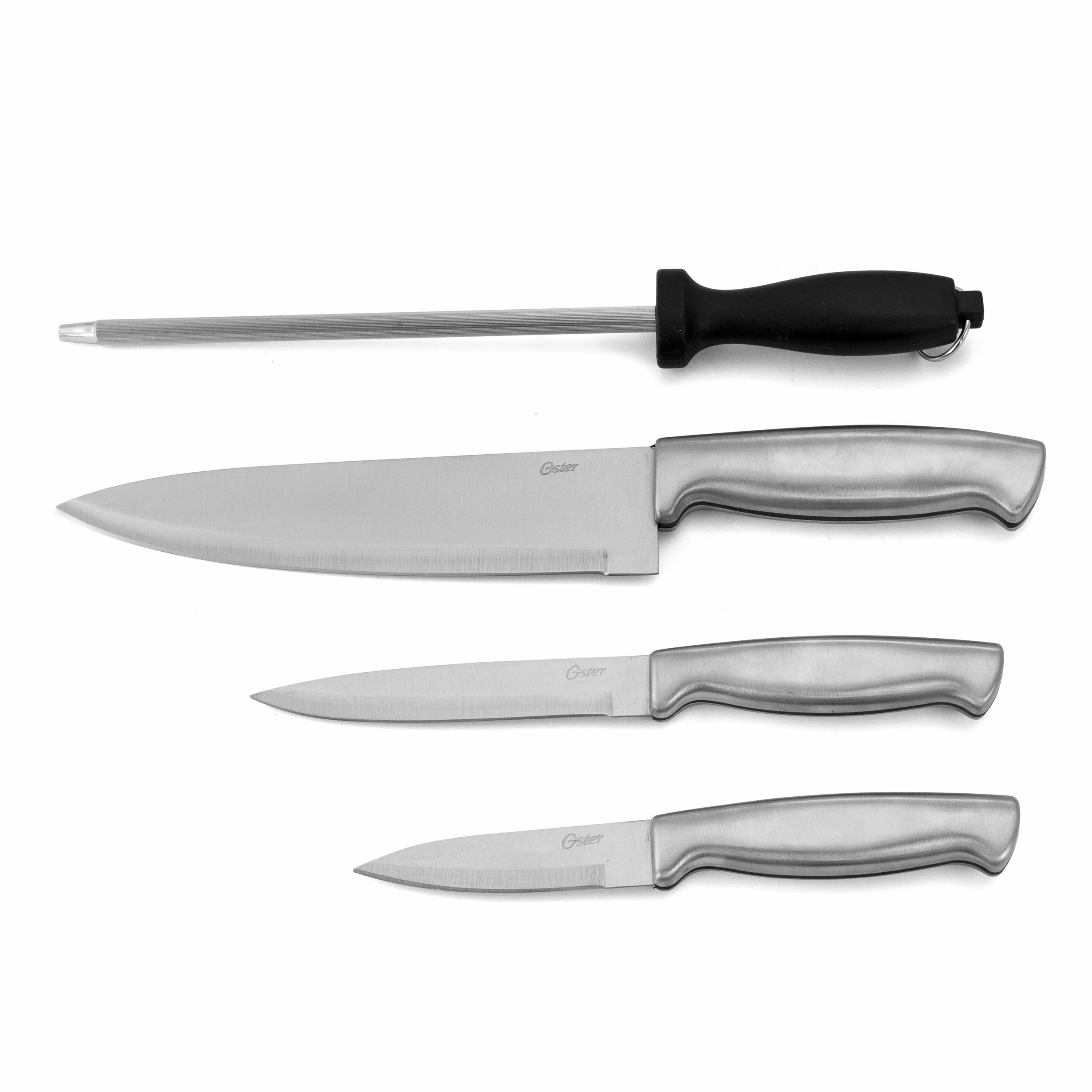 NEW Ceramic Knives With Covers 4 Pcs Quality Kitchen Knife Set with Stain  Resistant 6 inch Chef Knife, 5 inch Steak Knife, 4 inch Fruit Knife, Peeler