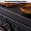 French retro fake flame birdcage heating fireplace-921139821