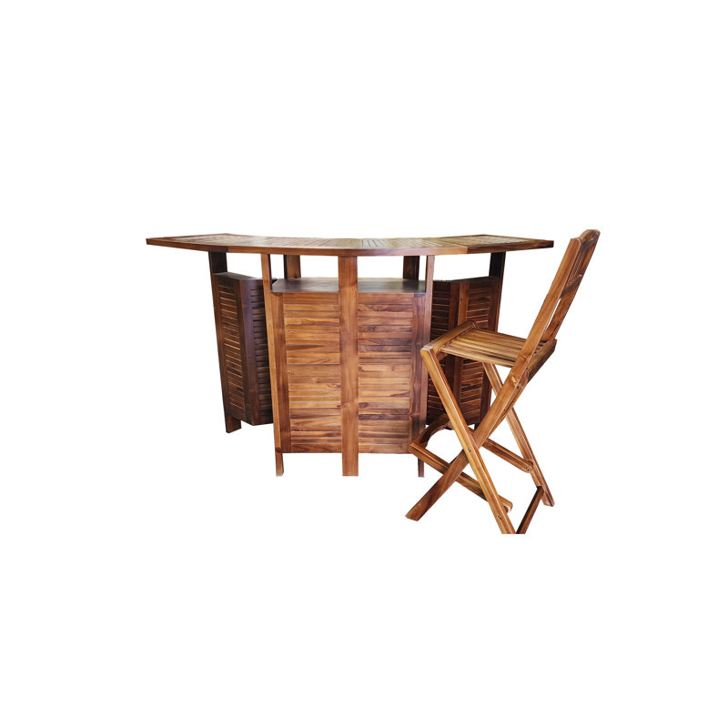 Teak Bar Counter
