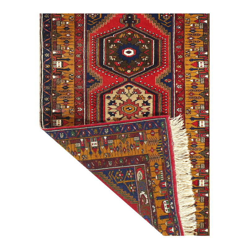 Oriental Area Rug in Red