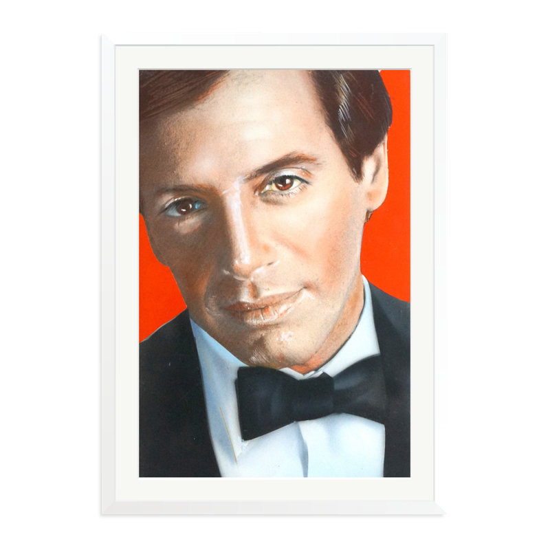 Steve Rubell of Studio 54, February 1979, White, 38" H x 27" W