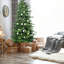 Arbre de Noël vert 6,5 pi en PVC + PE avec 2142 pointes-1504626165