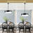 21.56" 5-Light Modern Dimmable Drum Chandelier-1367245194