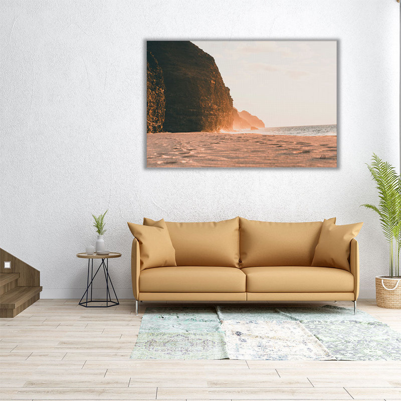 Hawaiian Glow - reproduction d'art sur toile, H 32 po x l 48 po