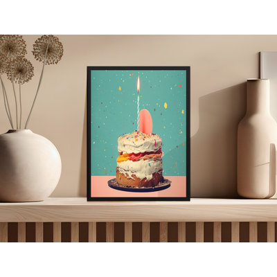 Conder 1 Piece Single Picture Frame Wall Art