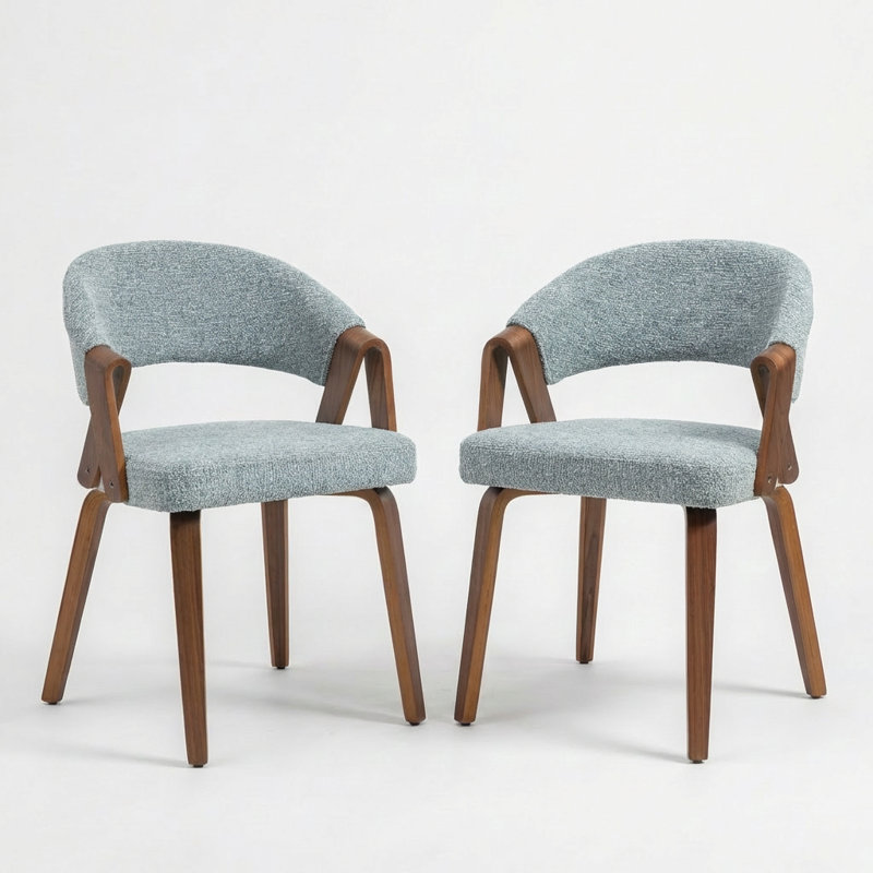 Providence Upholstered Dining Chair, Blue