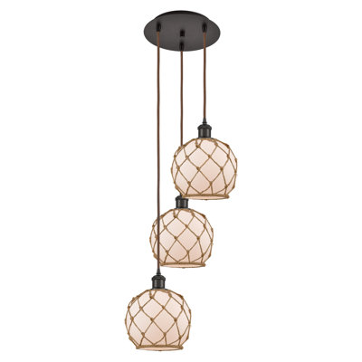 Luminaire suspendu à 3 lumières 15 po Ballston - Alyne