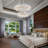 2 Tier Modern Crystal Firework Chandelier  Ceiling Lighting Fixture