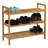 Farris 9 Pair Stackable Shoe Rack