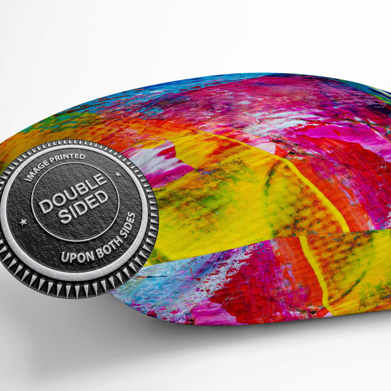 Abstract Square Throw Cushion, 40 x 40 cm