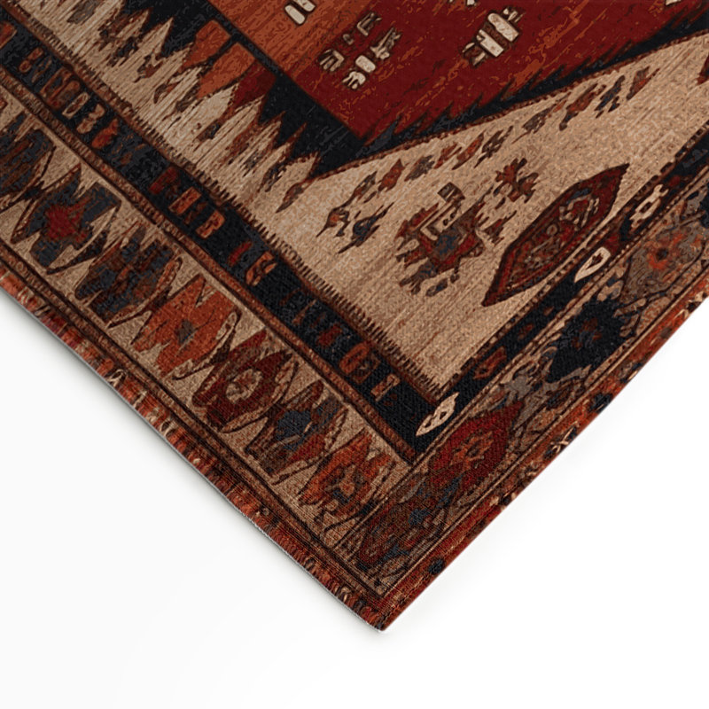 Tapis turc intérieur et extérieur brun, Rectangle 9 pi x 12 pi