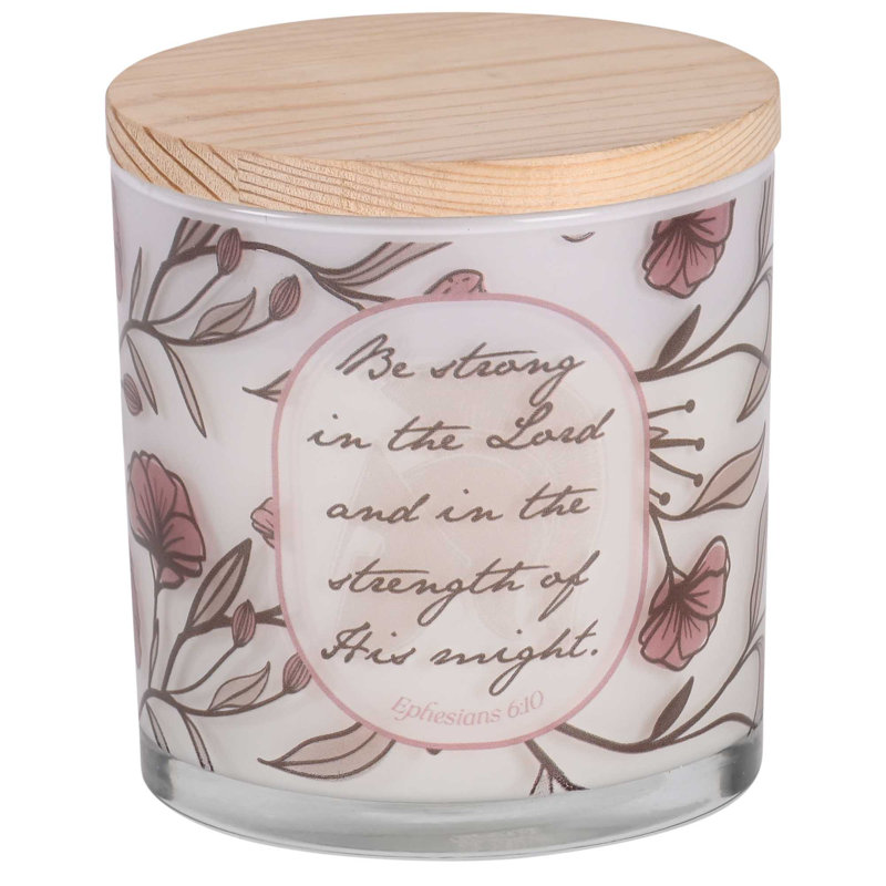 Bougie Soy Be Strong In The Lord 13 oz