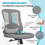 Fauteuil de bureau ergonomique Treve Maegan Home-1639487005-1639487002