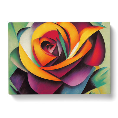 Rose Flower Abstract Vol.2 - Wrapped Canvas