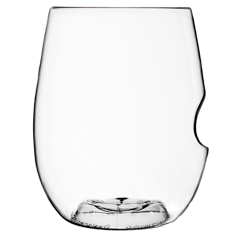 Verre à vin sans pied en plastique 12 onces govino lave-vaisselle