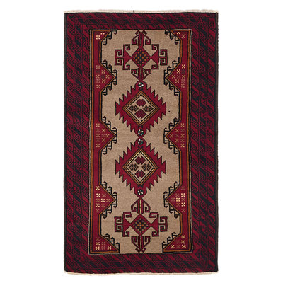 Teimani Tan Rug 3'3" x 5'10"