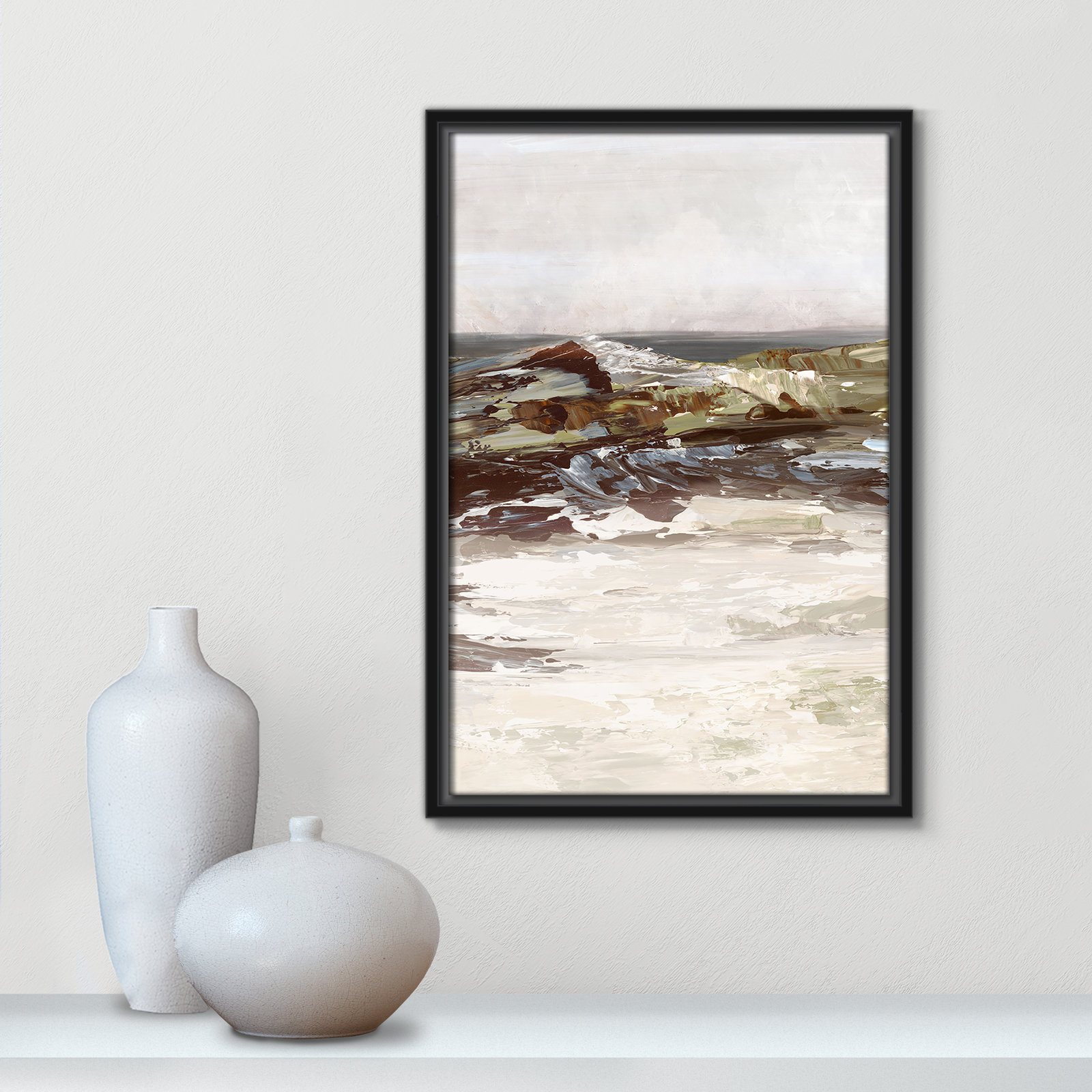 Conan "Stoney Peak" Print, 19.5" H x 13.5" W, Black