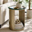 Houston Round Chairside Table - Brushed Gold