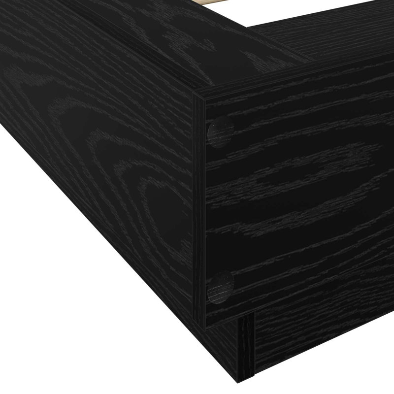 Bed, Black Oak