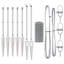 Galvanised Steel Border Fencing-1130120972-1130120962