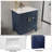 30" Freestanding Solid Wood Premium Grade Bath Vanity, Sink Cabinet with Top-104076252