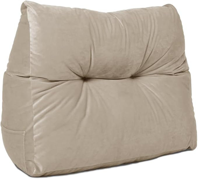 Hollaway Triangular Cushion, Beige
