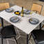 Chantle Metal Base Dining Table
