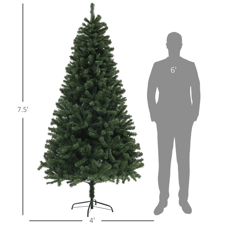 9ft Artificial Christmas Tree, 7.5'