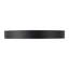 Musa 11-in Black dimmable LED Flush Mount-443386902