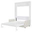Lit escamotable double pleine grandeur avec coussin-502792474