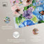 «Summer Feelings», impressions sur toile de couleurs claires par Art Remedy-105482056-104352528