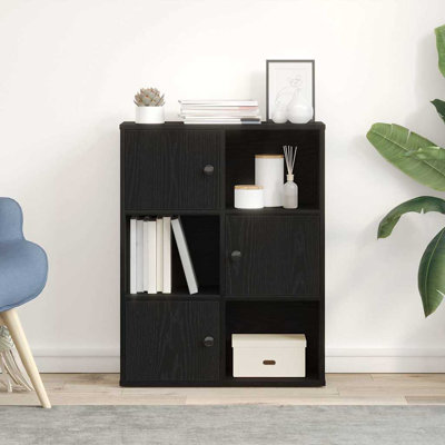 Bookcase 60X24x76.5 Cm Engineered Wood