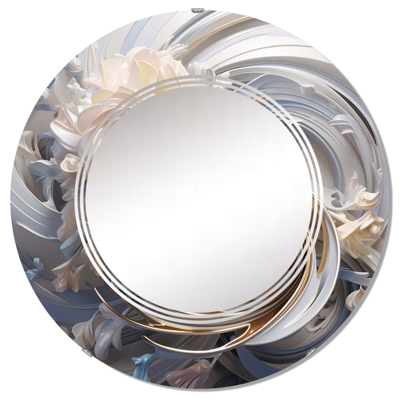 Clogh Circle Mirror, 32" x 32"
