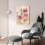 «Floral Reflections II» par Silvia Vassileva, art mural en verre acrylique-854302799