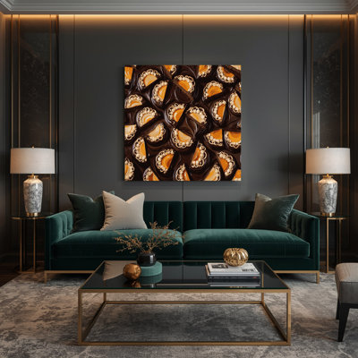 Art mural sur toile Desserts Sachertorte