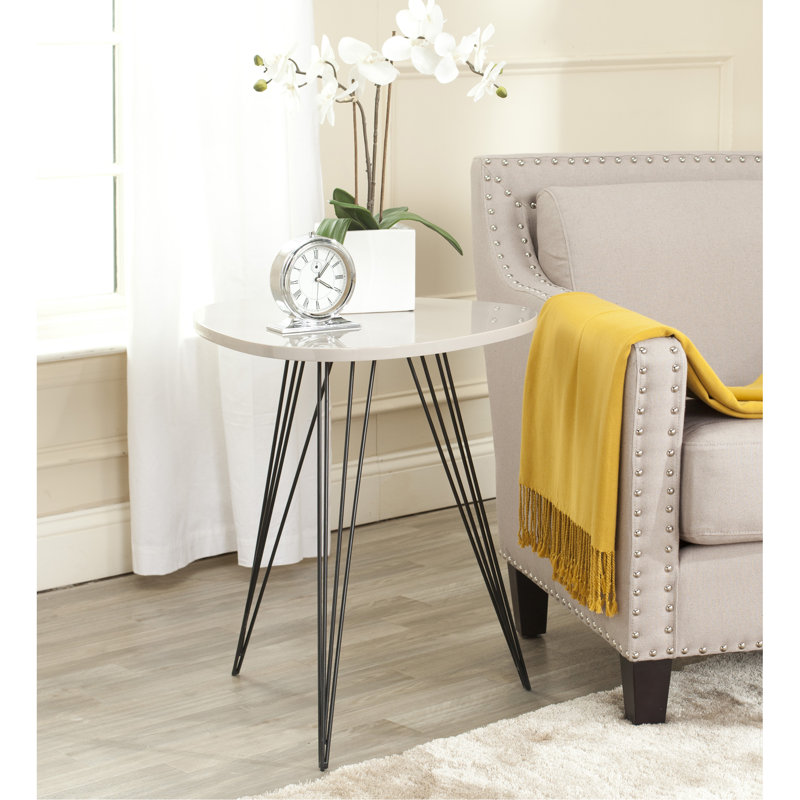 End Table, Ivory