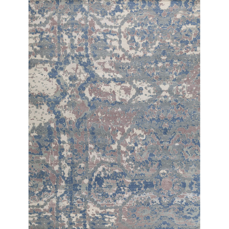 Contemporary Wool Abstract Area Rug