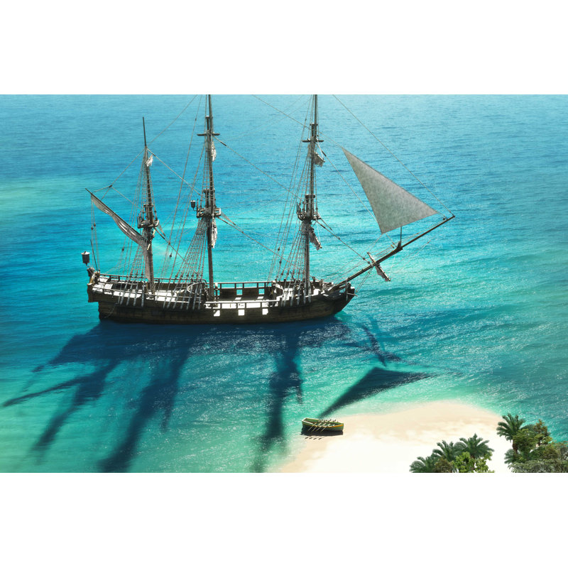 Merchant Ship - Photographie sur toile tendue, H 8 po x l 12 po