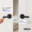  Arc Privacy Door Lever Modern Concealed Design For (Bed & Bath) – Sleek Minimalist Style in Matte Black-114645754
