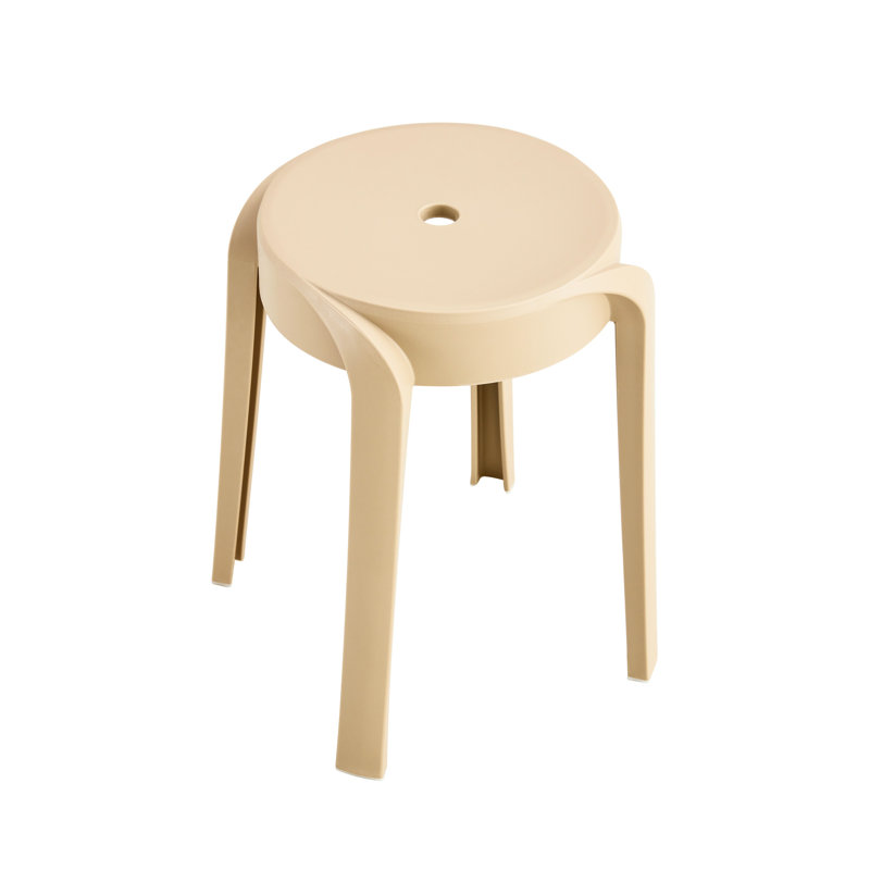 6 tabourets empilables pour, capacité de glissement, 18,1 po de hauteur, sièges confortables en plastique de 6, protecteurs de plancher, largeur de siège de 10,6 po, utilisation polyvalente