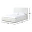 Lit plateforme tapissier Baccarat-125360133-125360134
