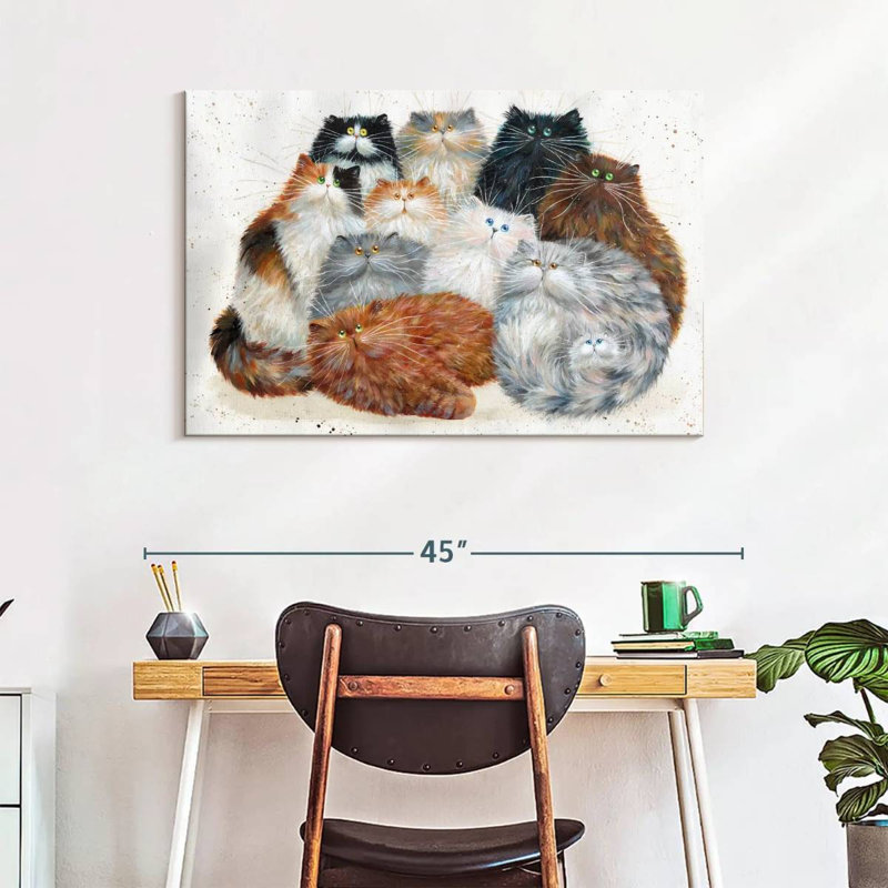 Brampt Fluffy Eleven, 26" H x 39" W