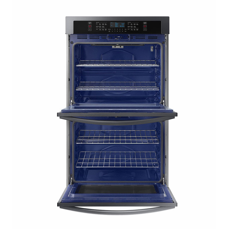 Samsung 30" Smart Double Wall Oven, Black Stainless Steel
