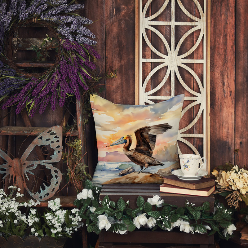 Coussin décoratif intérieur / extérieur Nautical, H 14 po x l 14 po
