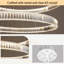 Lustre moderne en cristal à 8 anneaux 8 po + 16 po + 24 po + 32 po + 40 po-130134074